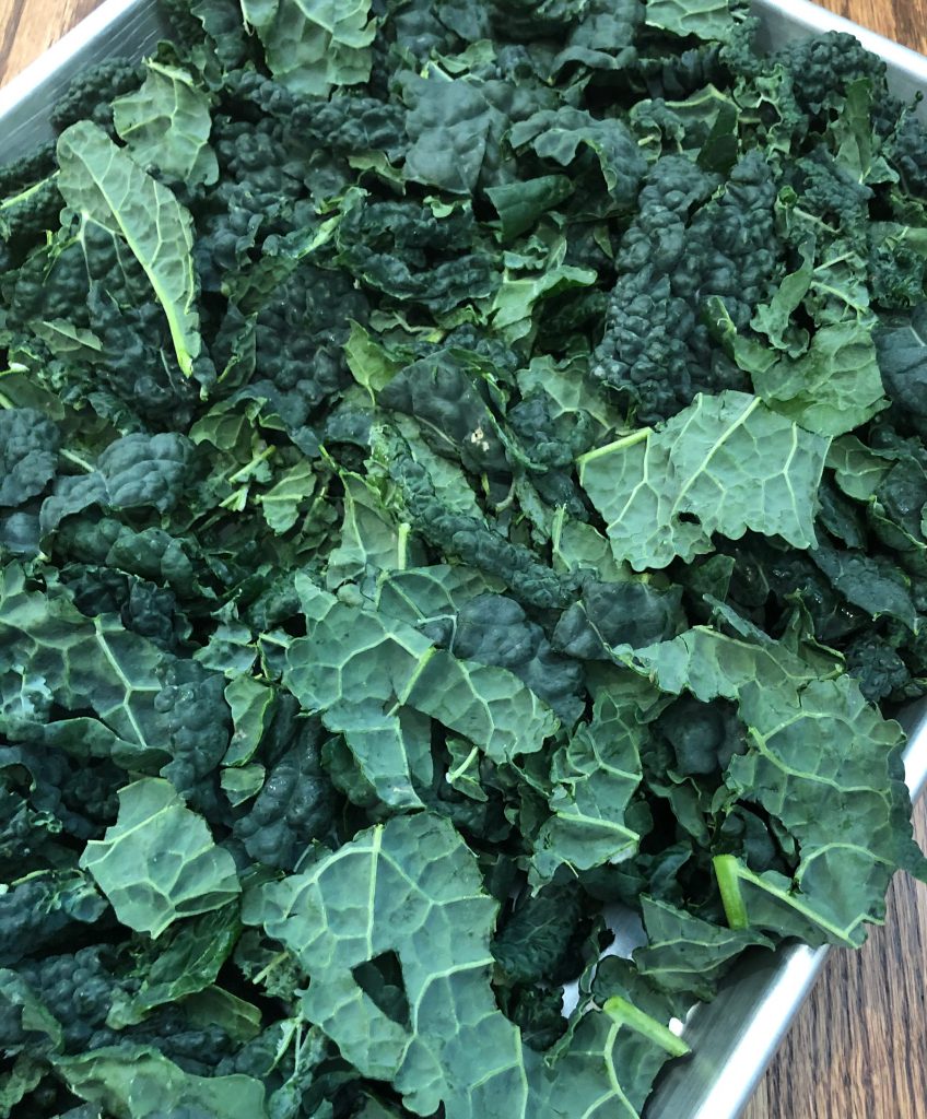 fresh chopped kale