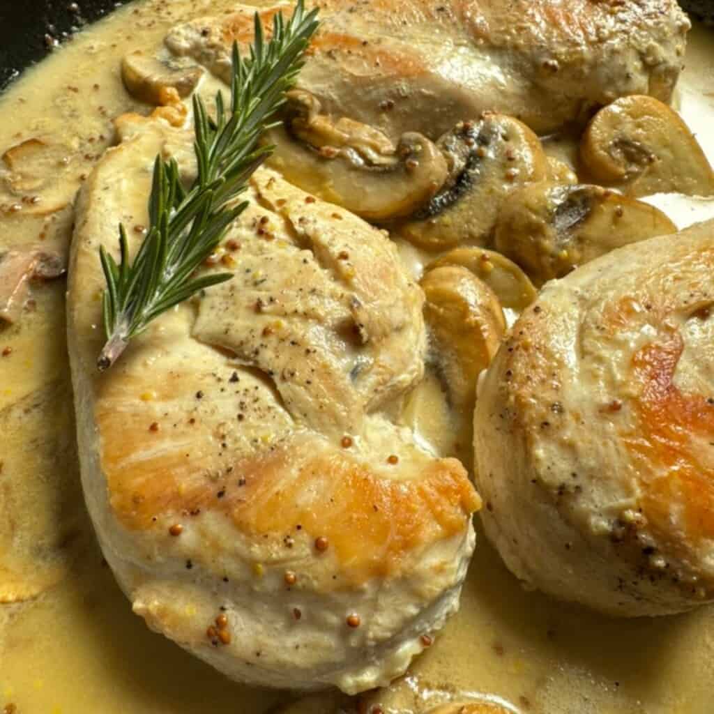 Chicken Dijon - ASweetThyme.com