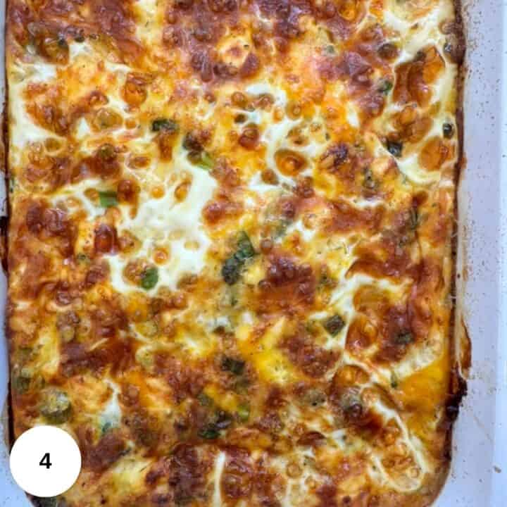 Baked Spinach, Cheese, and Egg Casserole Recipe - ASweetThyme.com