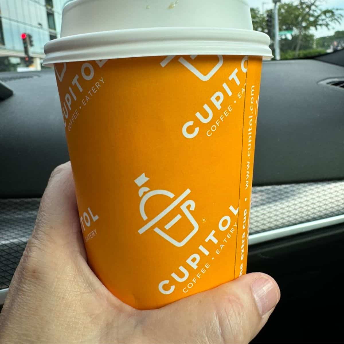 My morning coffee. 