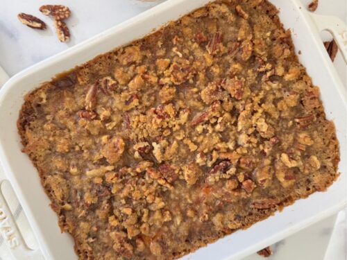 Gluten-free pecan sweet potato casserole