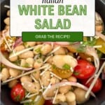 Italian White Bean Salad Pinterest PIn