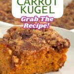 Carrot Kugel Pinterest Pin