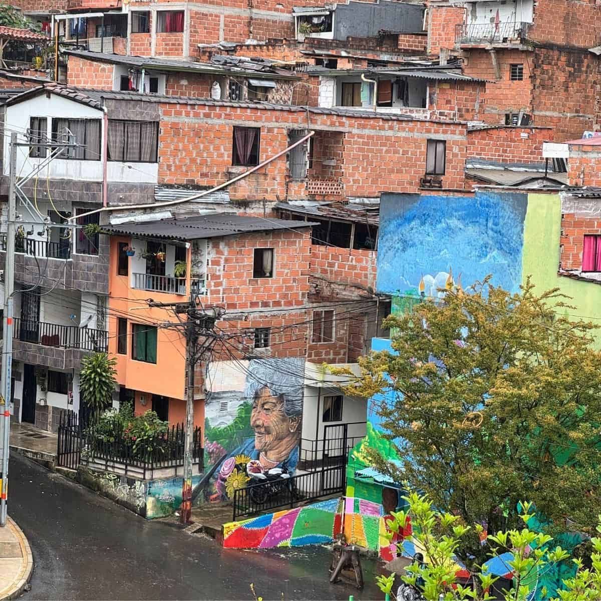 Street art in Medellin, Columbia.