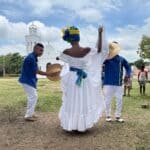 Dancing in Nuevo Pinto.