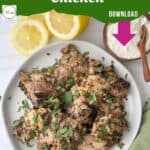 Za'atar Chicken Pinterest PIn