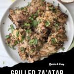 Za'atar Chicken Pinterest PIn