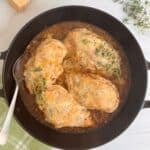 French Onion Chicken Skillet Featured Image.